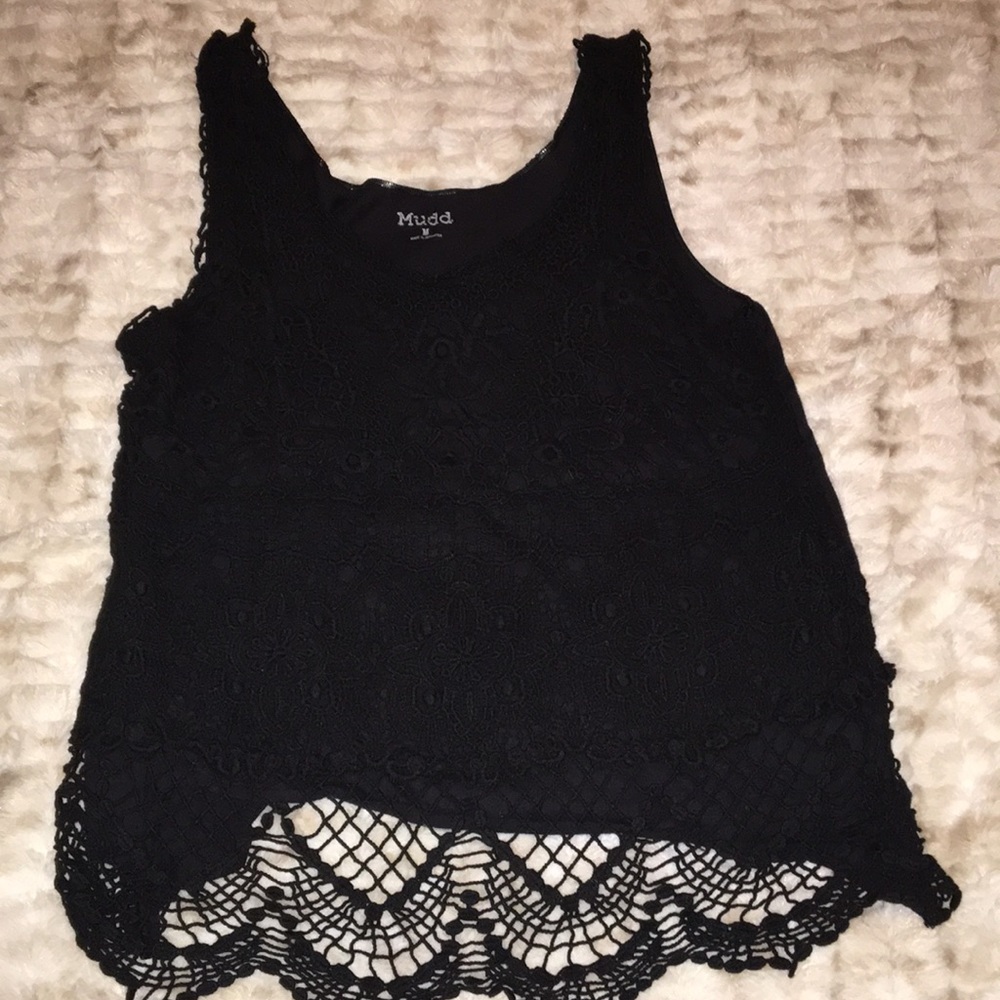 Black Lace Top